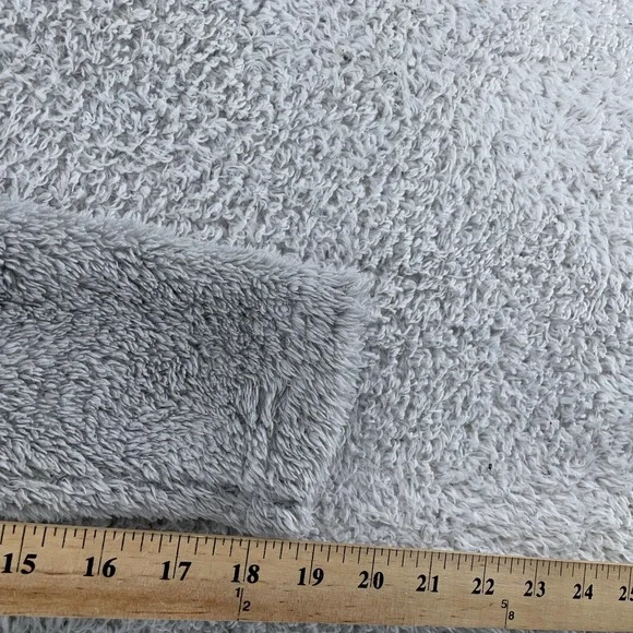 Patagonia Los Gatos 1/4-Zip Pullover Women Small Gray Sherpa Soft Warm High Pile - Picture 6 of 9